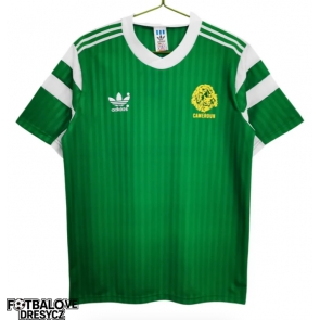 Cameroun 1990 Retro Domácí Dres Krátký Rukáv Cameroun 1990 Retro Domácí Dres Krátký Rukáv